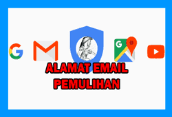 cara buat alamat email pemulihan akun Google