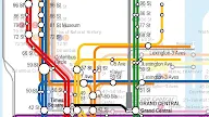 Grand Central Subway Map