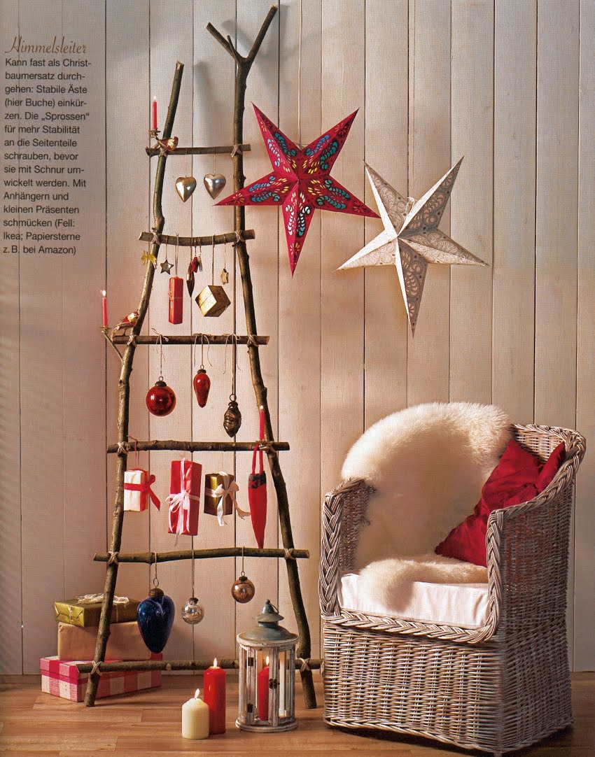 Loddelina designs: Homemade Christmas tree