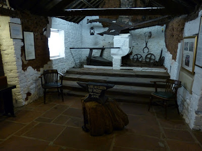 Marriage room at the blacksmith's shop, Gretna Green (2015)