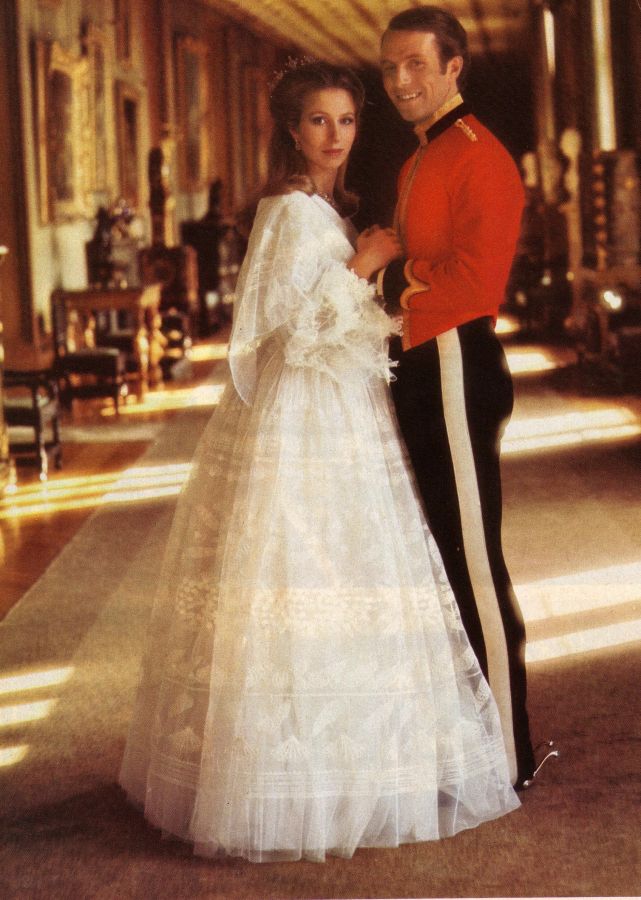 Princess Margaret 1960s Wedding Gown Princess Anne 1970s Wedding Gown