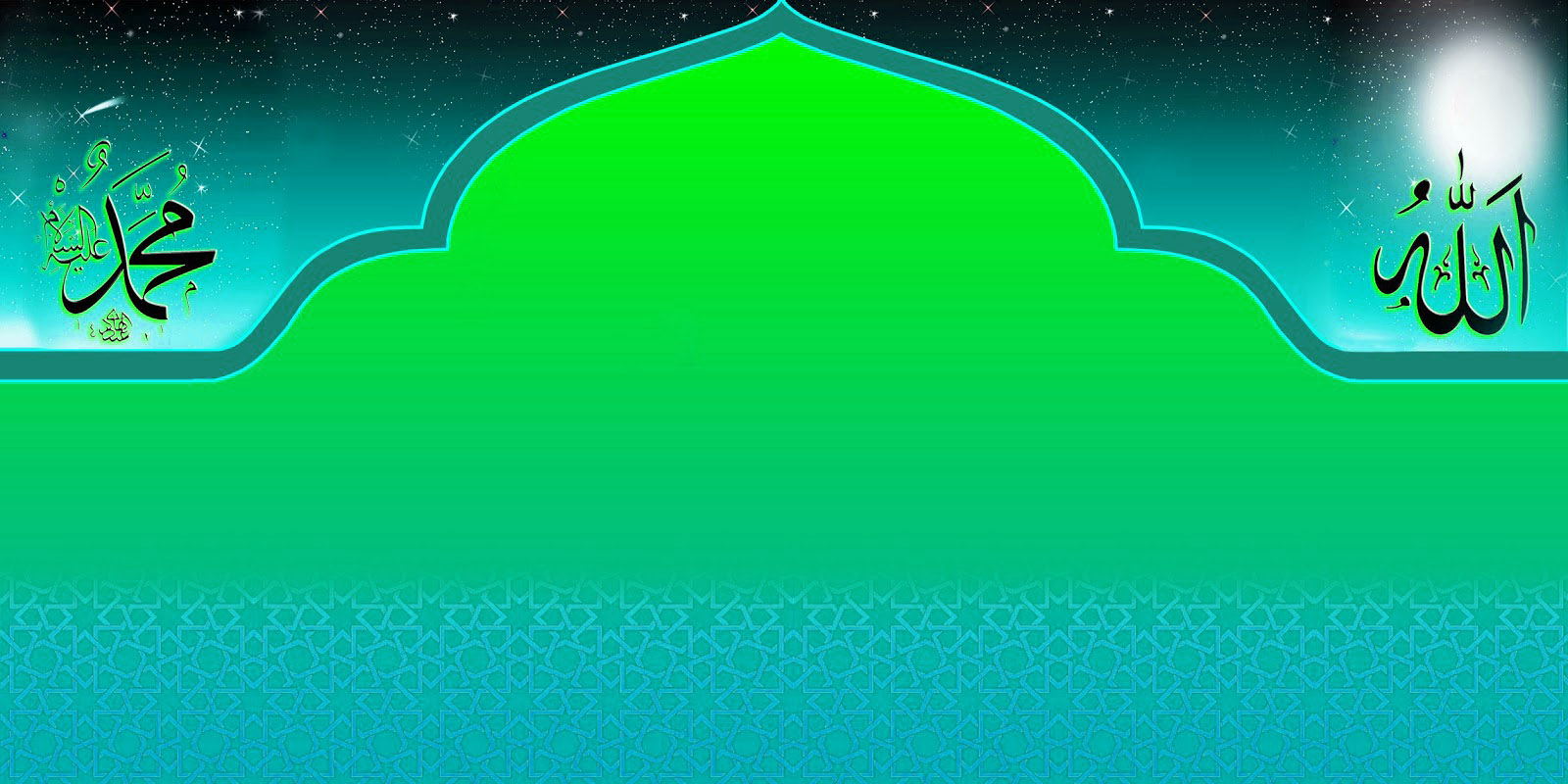 Background Banner Islami Ramadhan - bliblinews.com