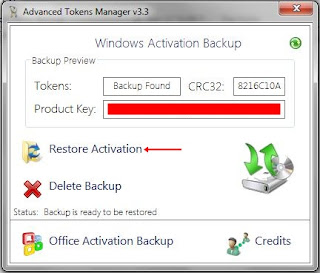 cara backup file aktivasi windows