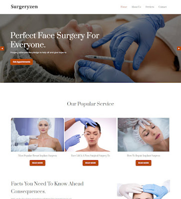 Surgeryzen – Plastic Surgery Template