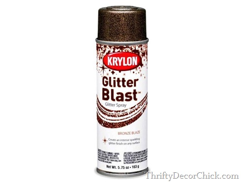 glitter spray paint