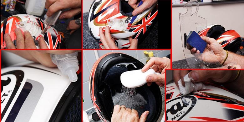 Cara Mencuci Helm yang baik dan benar - Bengkel Online