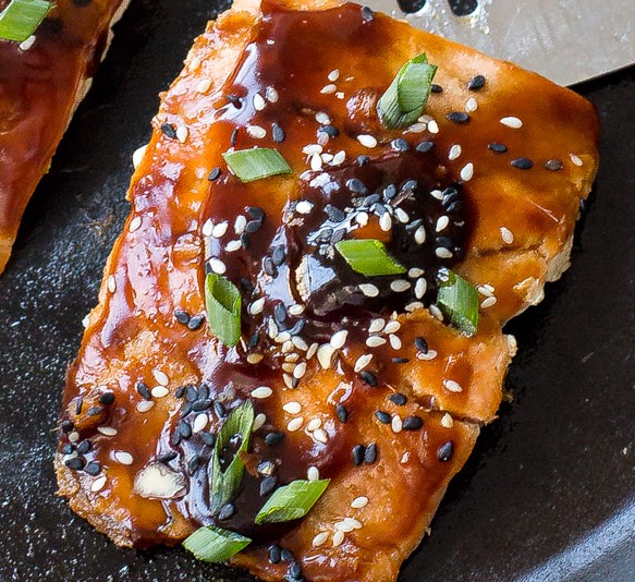 Easy Teriyaki Salmon #dinner #homemade