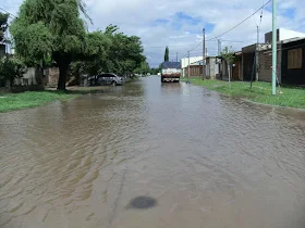 chacabuco inundado san juan larrea alvear