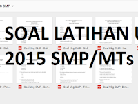 Kumpulan Soal Latihan UKG 2015 SMP/MTs