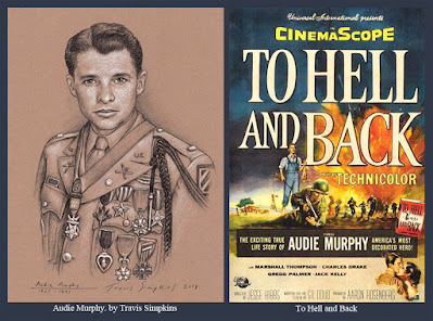 Audie Murphy, 33°. World War II Soldier, Actor and Freemason. To Hell and Back. by Travis Simpkins