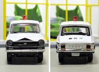 Tomica Limited Vintage   Mazda Carol 360 police patrol car