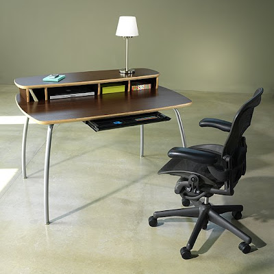 desk furniture modern interior design living concept