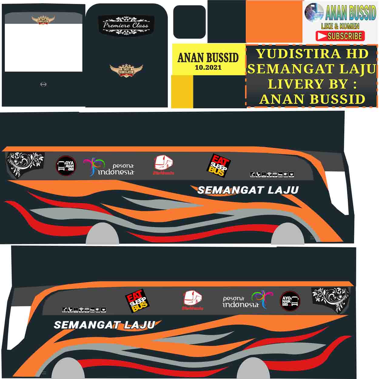 livery semangat laju