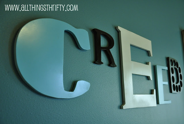 wall decor ideas with letters Wooden Letter Decorating Ideas | 640 x 433