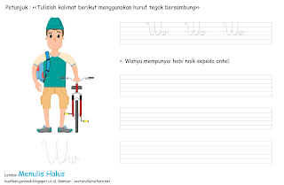  merupakan edisi spesial yang merupakan sambungan dari bagian sebelumnya Worksheet Menulis Halus Edisi Spesial Bagian 12