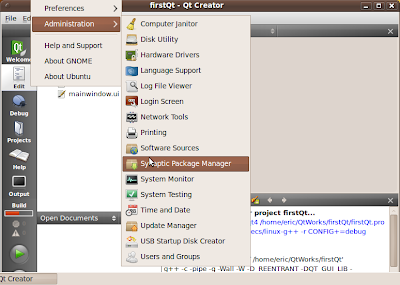 Install software using Synaptic Package Manager