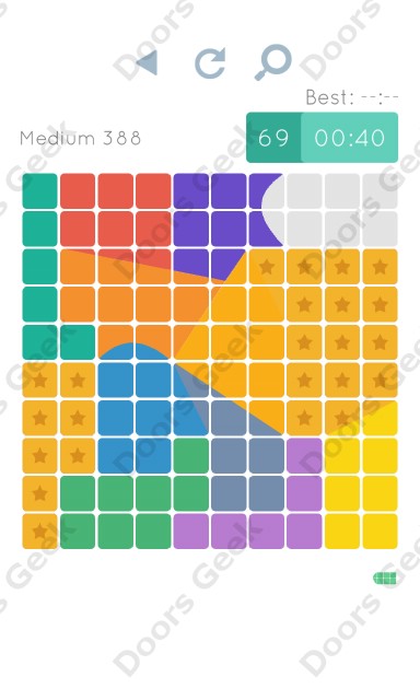 Cheats, Walkthrough for Blocks and Shapes Medium Level 388