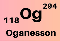 Oganesson is the element with highest atomic number