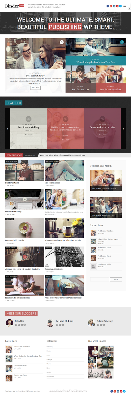 Multipurpose WordPress Theme 