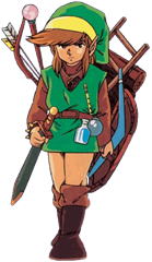 Link carregando seus itens: nada prático.
