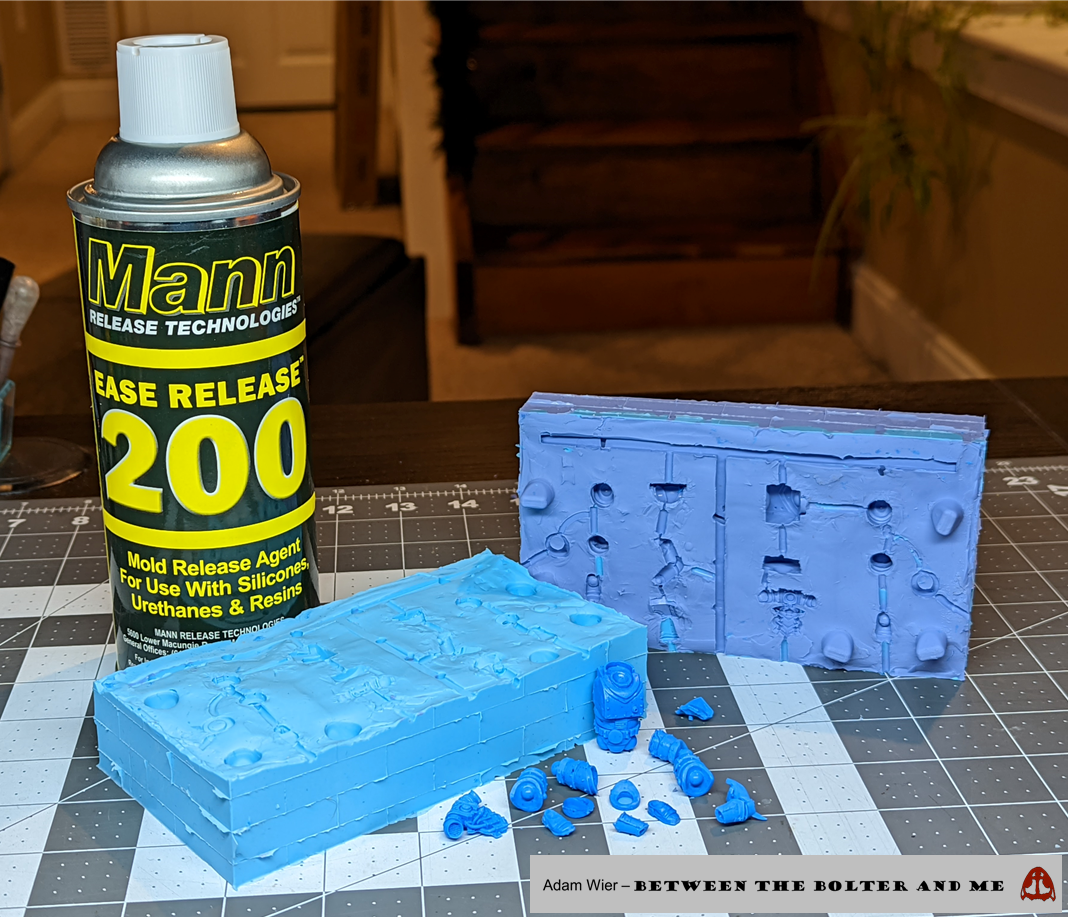 Between the Bolter and Me: Mold making: Lunax7070 Space Marine