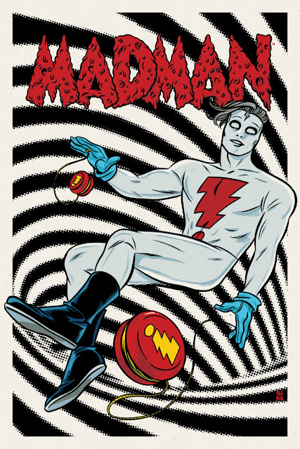 Madman Screen Print by Mike Allred & Secret Panel