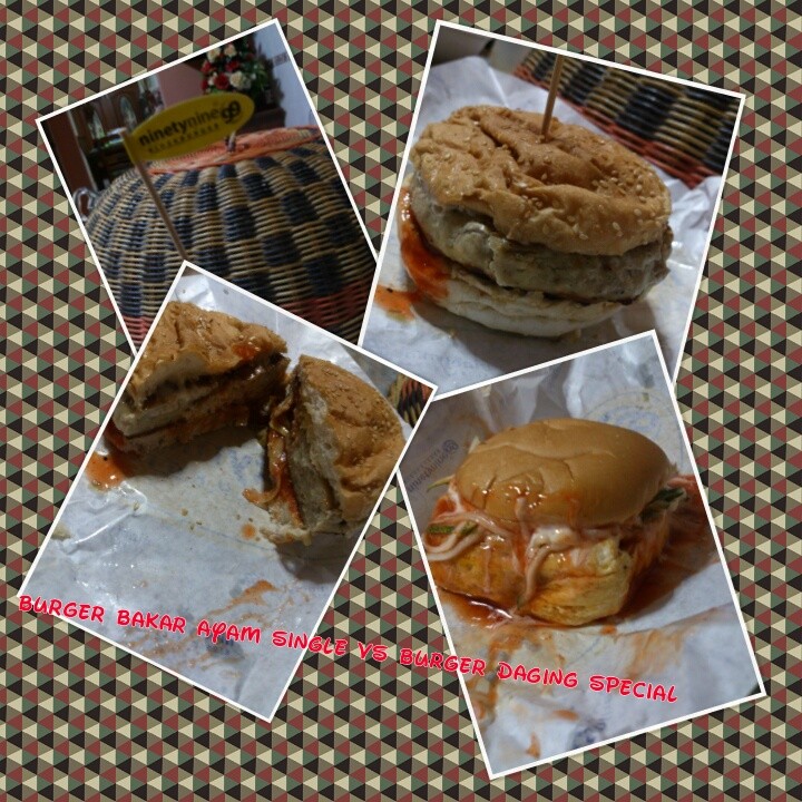 My Life & My Loves ::.: Burger bakar Vs Burger special