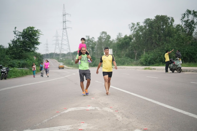 Hyderabad Runners organises Airtel Hyderabad Marathon Training run at Medchal