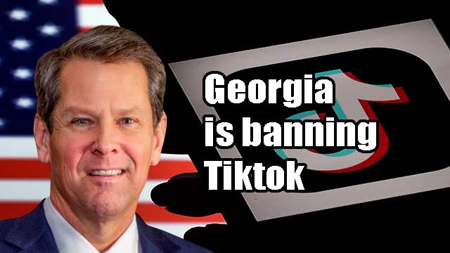 The US state of Georgia is banning Tiktok