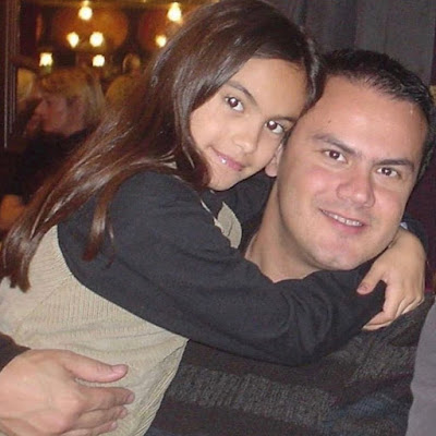 Camila Mendes With Her Father in Childhood Photo 1