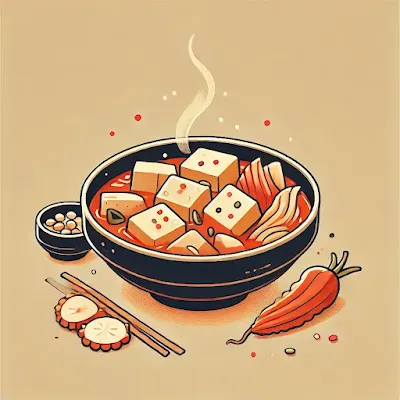 한식 찌개 클립아트 이미지
