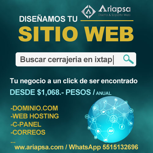 ads ariapsa diseño web mexico