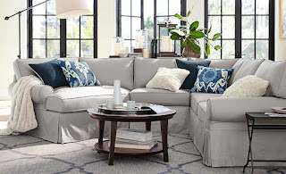 Pottery Barn Living Room Design