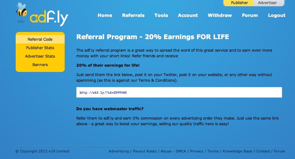 how to make money from referral links