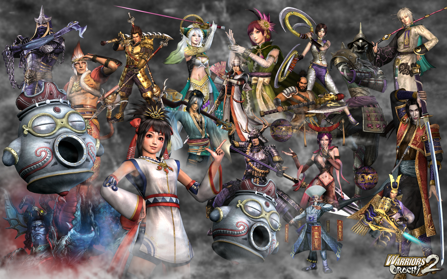 Warriors Orochi 2 Characters Ps2