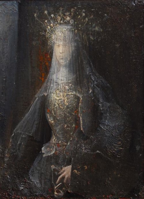 Agostino Arrivabene pinturas surreais sombrias estilo renascentista parasitas fungos simbiose