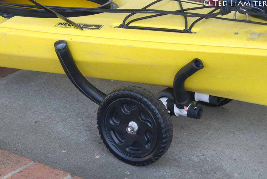 Ted's Blog: A stowable kayak cart