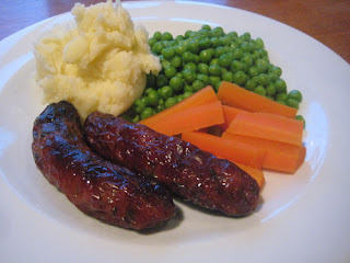 Loughnane's Guinness Sausages - Sausage and Mash