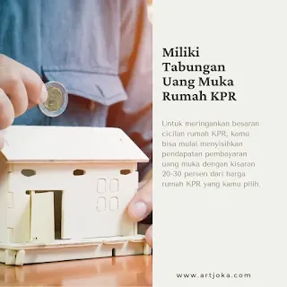 Tabungan uang muka rumah KPR