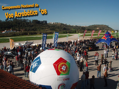 Vista do publico no Campeonato Nacional de Voo Acrobatico 2008