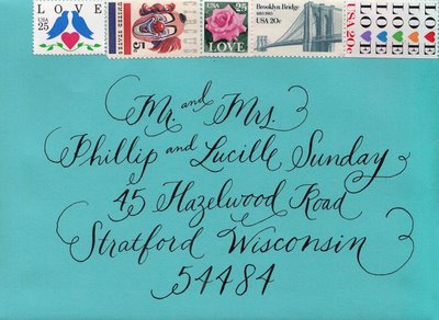 Handwritten Wedding Invitations