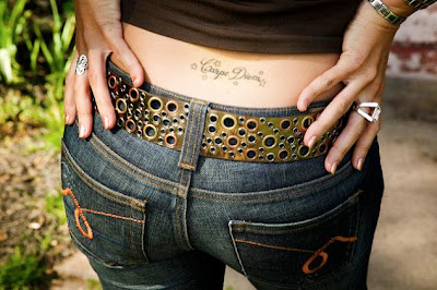   Tattos on Magazine Tattoo Picture  Magazine Lower Back Star Tattoos