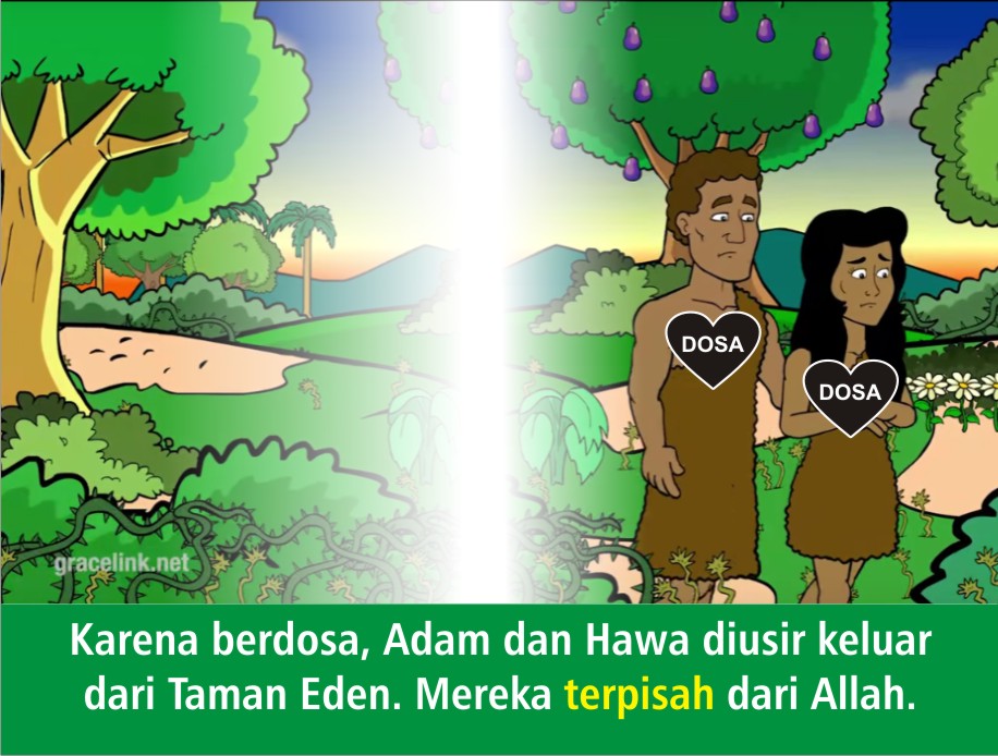 Komik Alkitab Anak: ALLAH Mengasihi Manusia