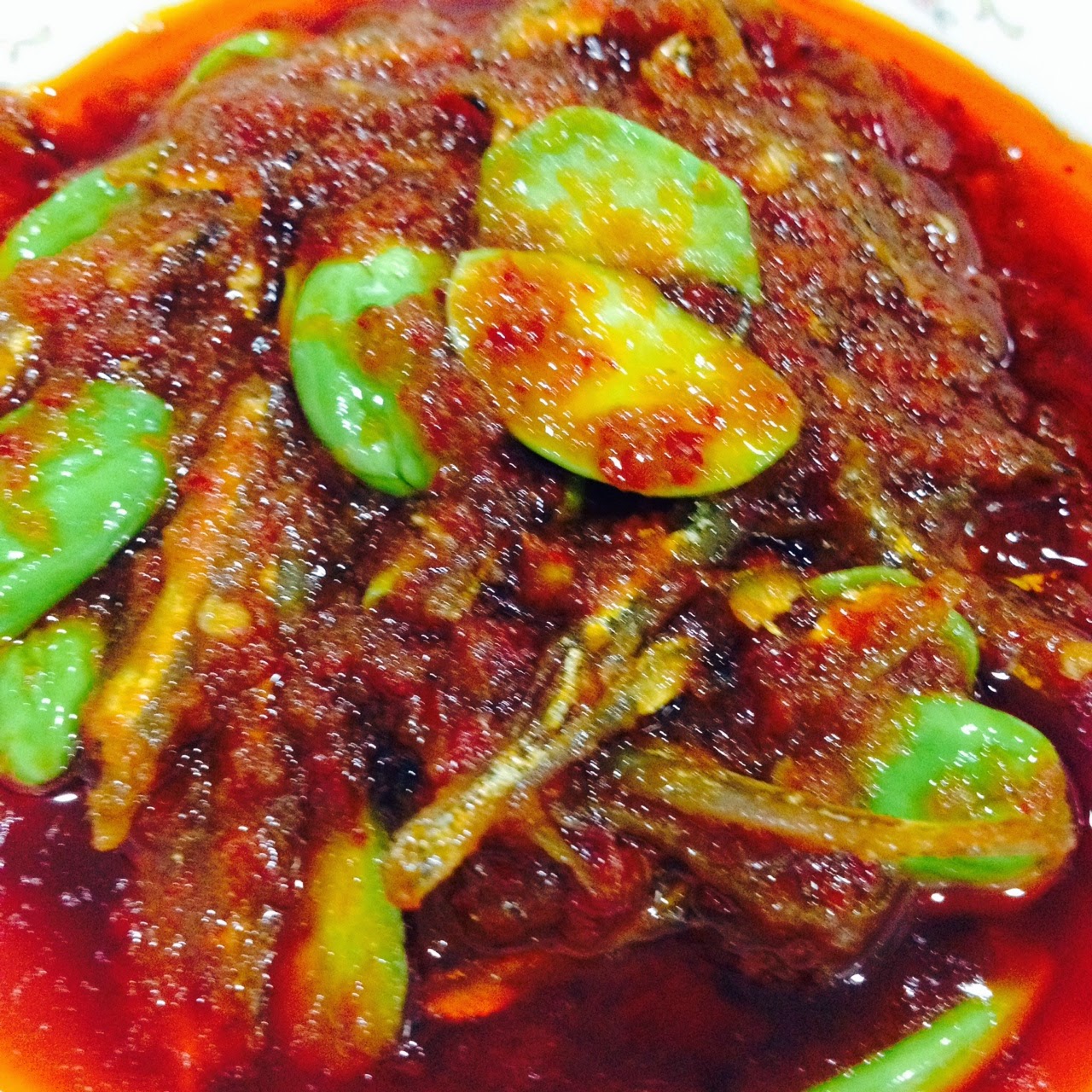 Sambal Ikan Bilis Petai | Resepi Masakan Malaysia