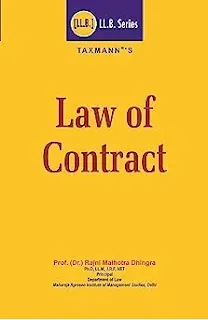 Taxman's Law of Contract by Dr. Rajni Malhotra Dhingra, books on contract law,