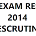 SSC/Equivalent result 2014 rescrutiny Application Summission 