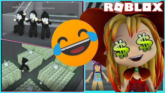 Chloe Tuber Roblox Heist Story The Dancing Troupe Tries To Rob The Bank - rob a bank roblox