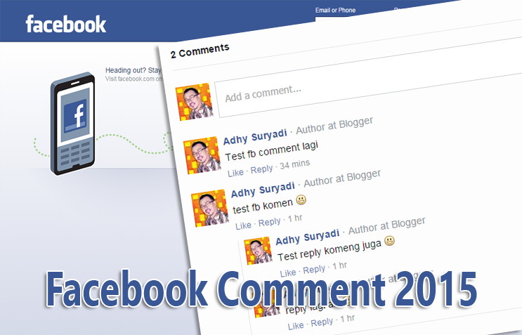 Memasang Responsive Facebook Comment Terbaru 2015 Di Blogger