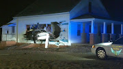 Car Crashes Into, Destroys Side of House