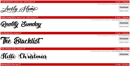 100 Jenis Font Bagus dan Terbaik untuk Desain Grafis 